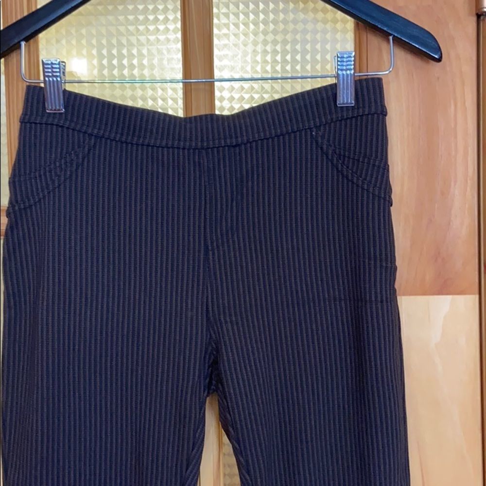 *free with purchase* Brown pinstripe sanctuary legging pants